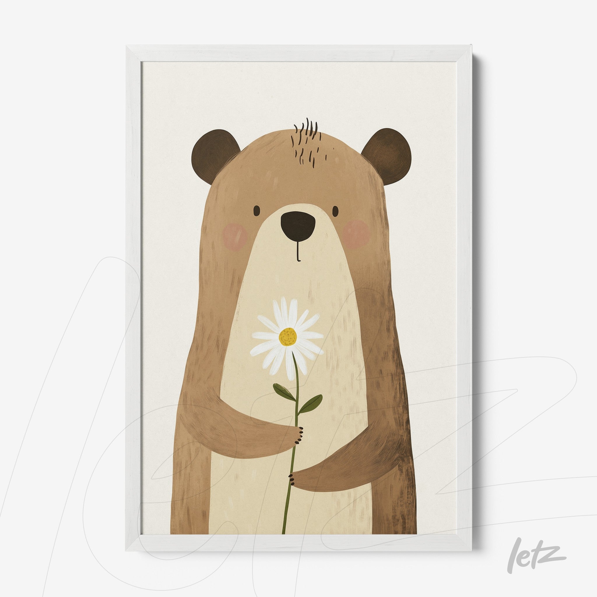 Letz Quadro Preview Caixa Branca animais fofinhos urso 5