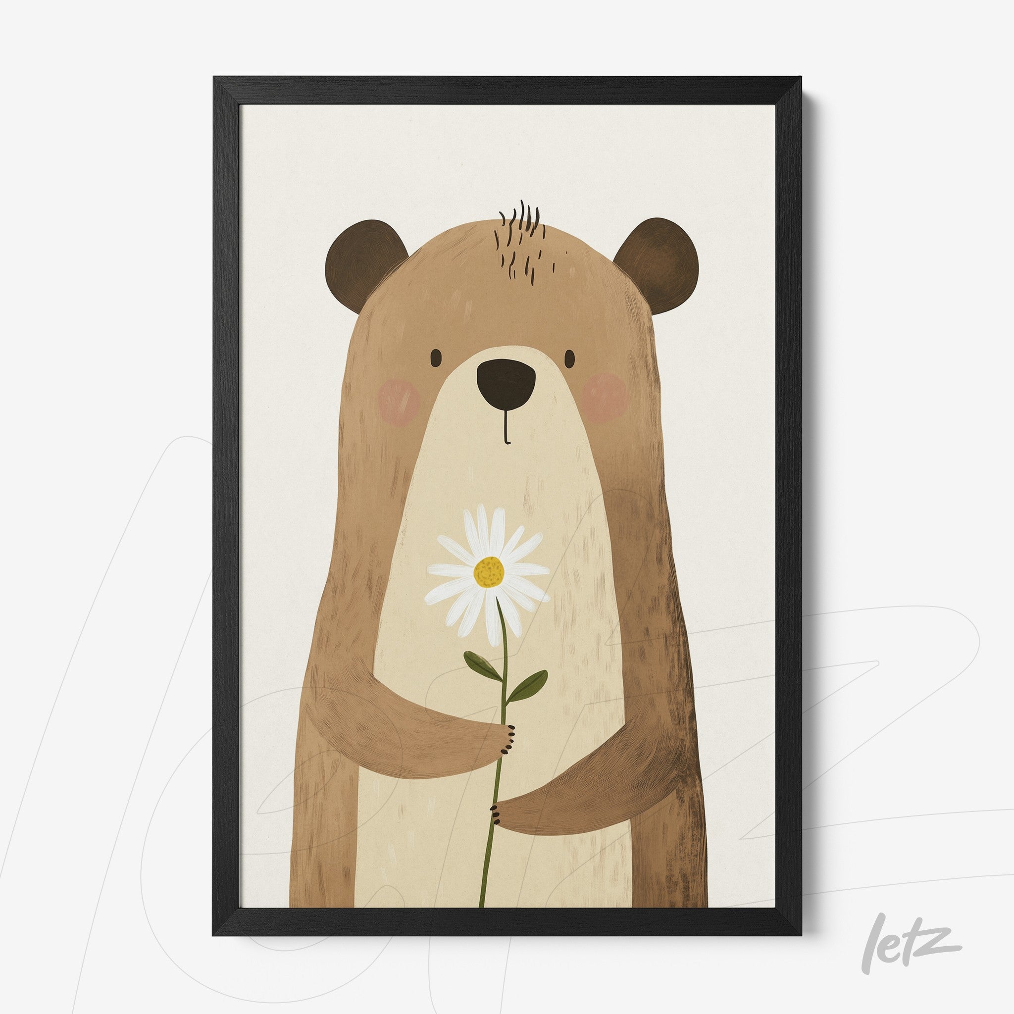 Letz Quadro Preview Caixa Preta animais fofinhos urso 5