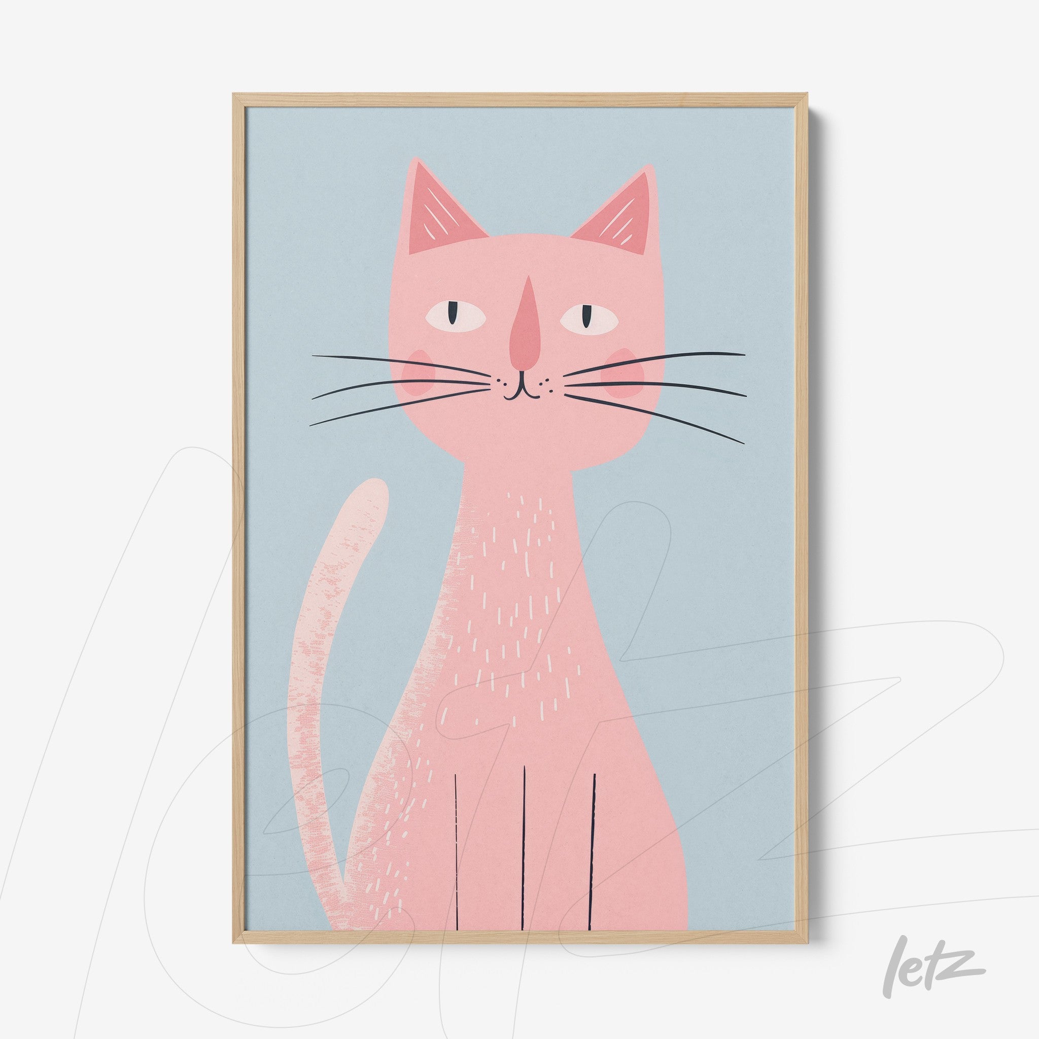 Letz-Quadro-Preview-Filete-Natural_animais-fofinhos-gato-rosa-1.jpg