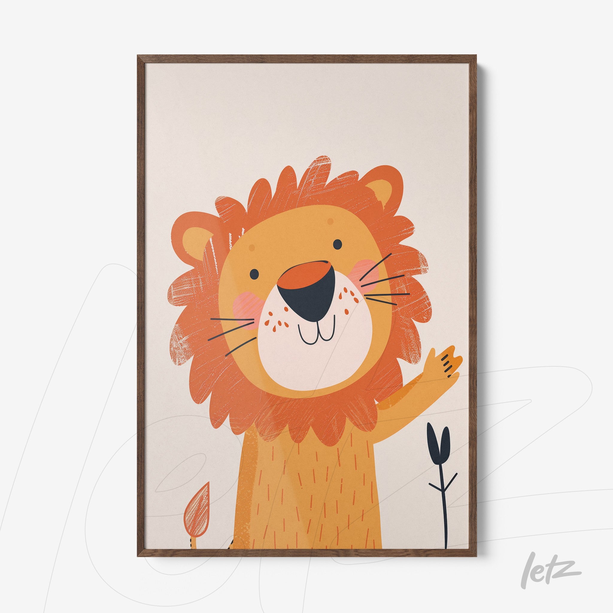 Letz-Quadro-Preview-Filete-com-Vidro-Freijo_animais-fofinhos-leao-1.jpg