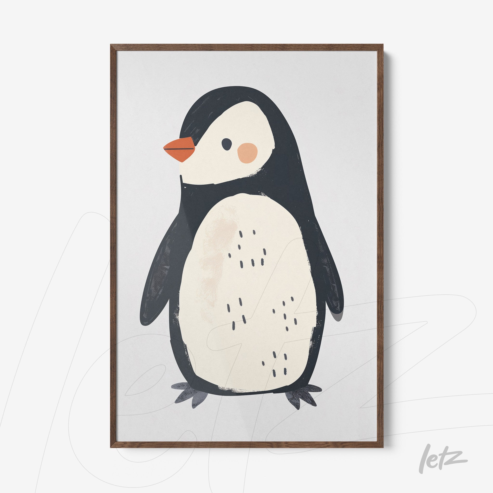 Letz-Quadro-Preview-Filete-com-Vidro-Freijo_animais-fofinhos-pinguim-2.jpg