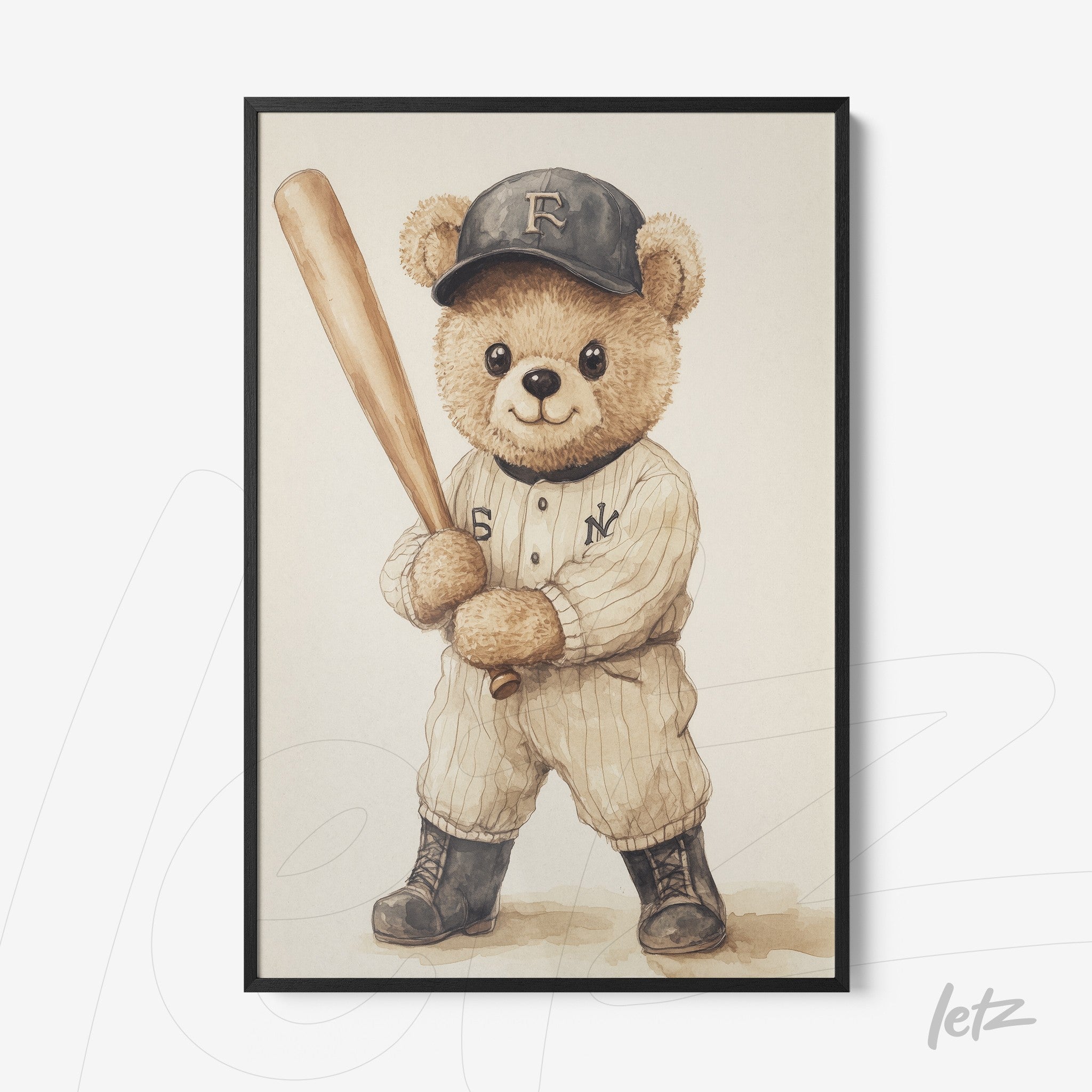Letz-Quadro-Preview-Filete-com-Vidro-Preta_vintage-kid-ursinho-4.jpg