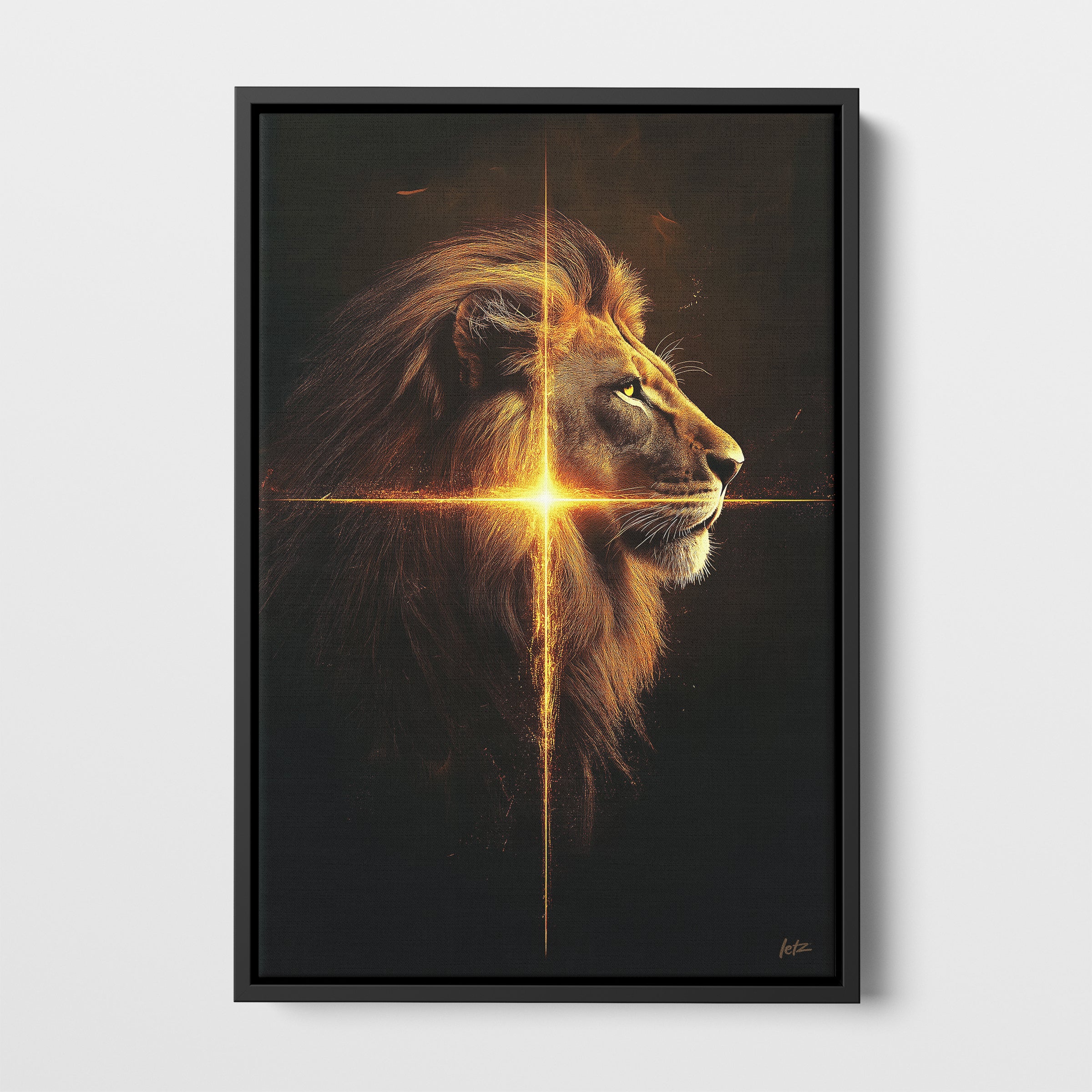 Leão Crucifixo de Luz