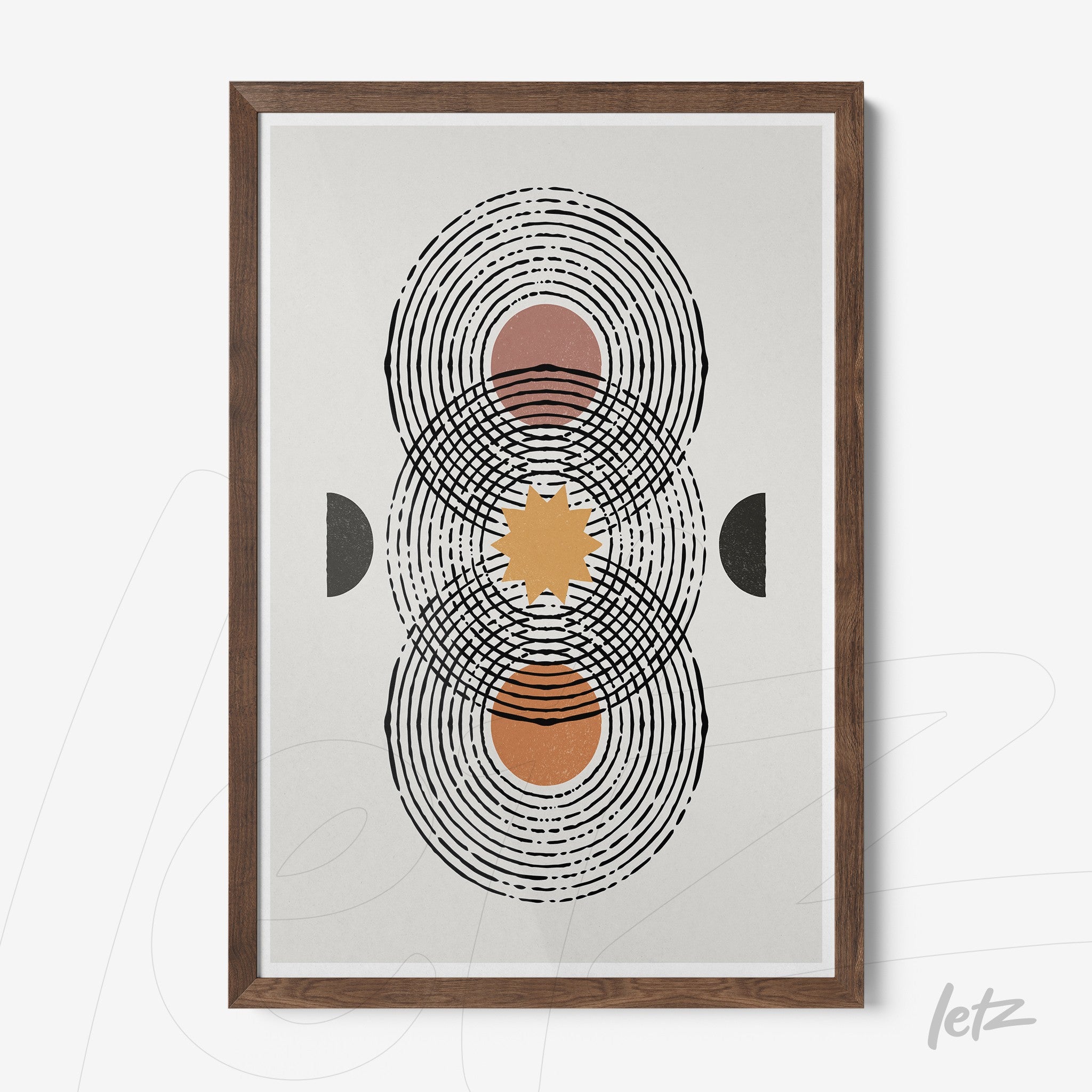 Letz-Quadro-Preview-Caixa-com-Vidro-Freijo_Boho-Geometrico-Preto-Amarelo-Marrom-1.jpg