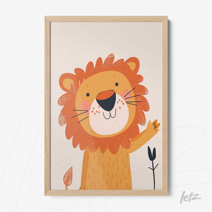 Letz-Quadro-Preview-Caixa-com-Vidro-Natural_animais-fofinhos-leao-1.jpg