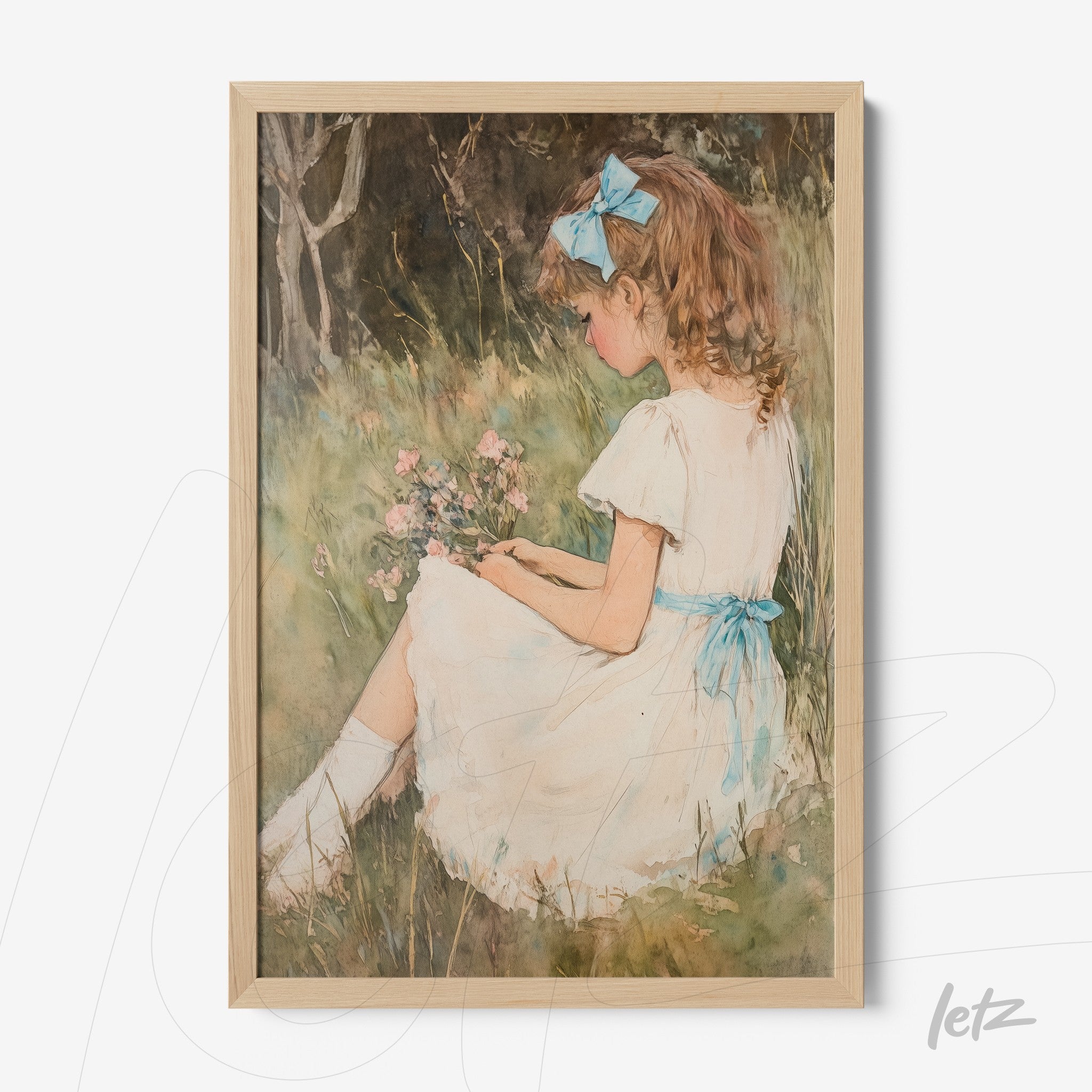 Letz-Quadro-Preview-Caixa-com-Vidro-Natural_vintage-kid-girl-2.jpg