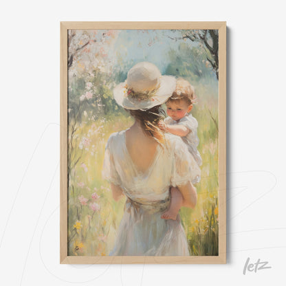 Letz-Quadro-Preview-Caixa-com-Vidro-Natural_vintage-kid-girl-and-mom-2.jpg