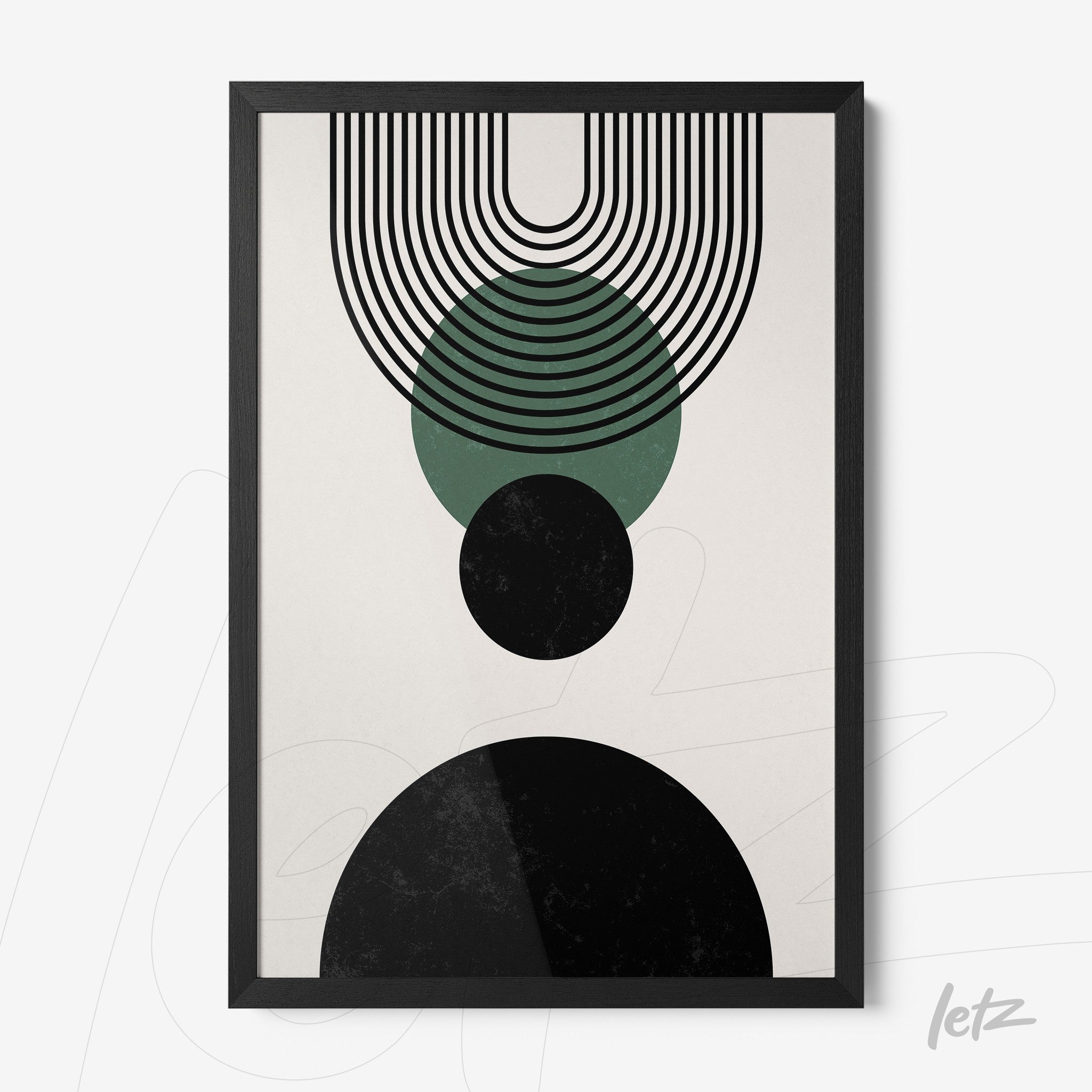 Letz-Quadro-Preview-Caixa-com-Vidro-Preta_Boho-Geometrico-Verde-Preto-1.jpg