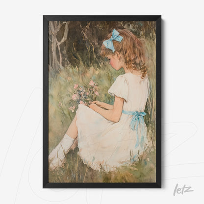 Letz-Quadro-Preview-Caixa-com-Vidro-Preta_vintage-kid-girl-2.jpg