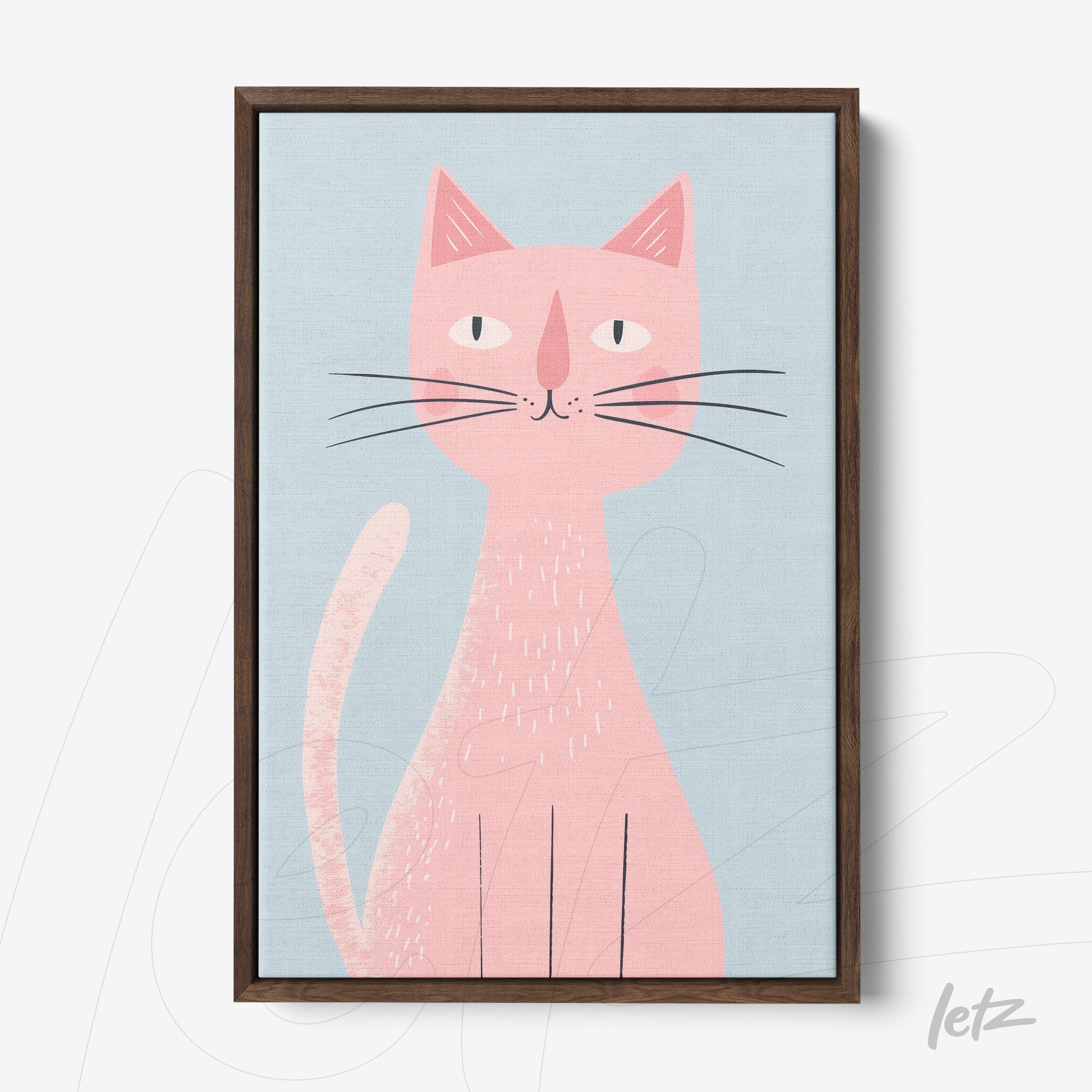 Letz-Quadro-Preview-Canvas-Moldura-Freijo_animais-fofinhos-gato-rosa-1.jpg