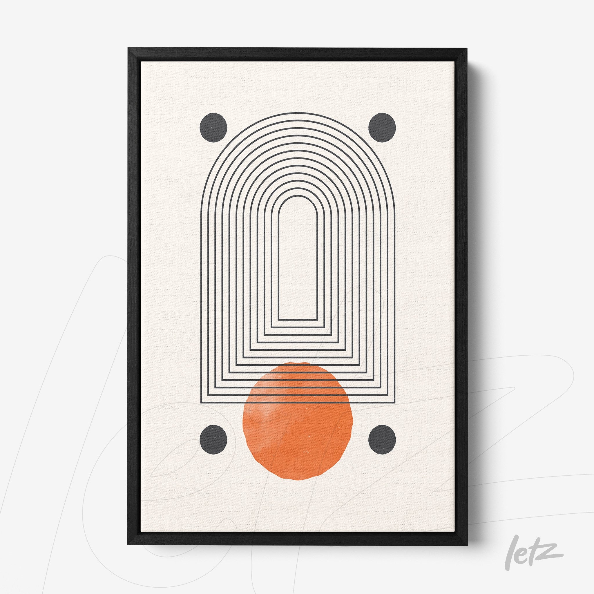 Letz-Quadro-Preview-Canvas-Moldura-Preto_Boho-Geometrico-Laranja-e-Preto-3.jpg