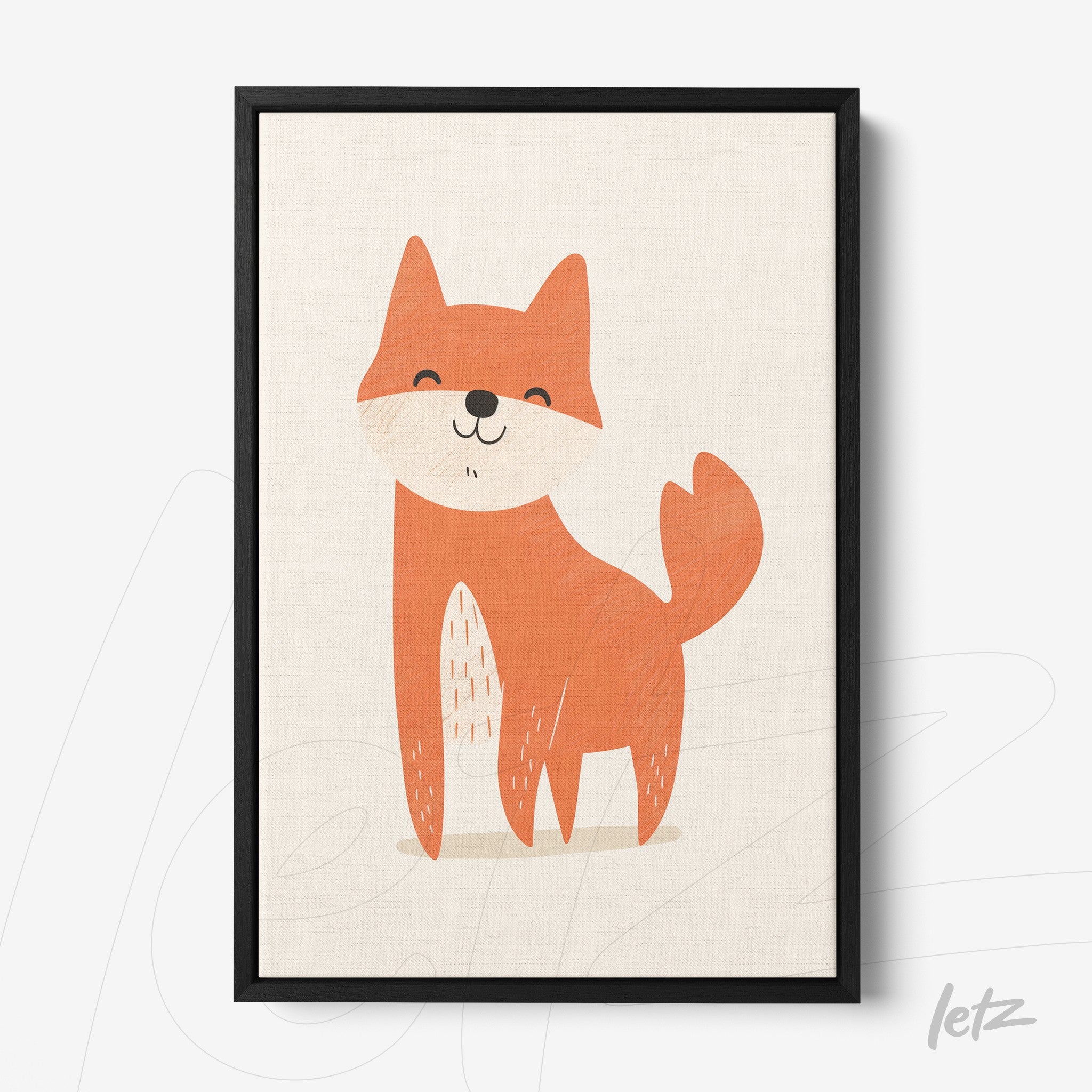 Letz-Quadro-Preview-Canvas-Moldura-Preto_animais-fofinhos-raposa-1.jpg