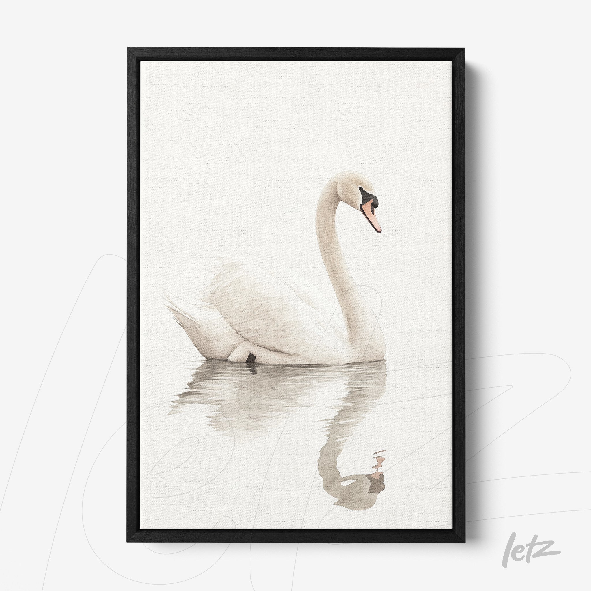 Letz-Quadro-Preview-Canvas-Moldura-Preto_vintage-kid-cisne-1.jpg