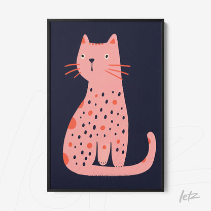 Letz-Quadro-Preview-Filete-Preta_animais-fofinhos-gato-rosa-2.jpg