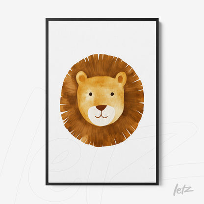 Letz-Quadro-Preview-Filete-Preta_animais-fofinhos-leao-3.jpg