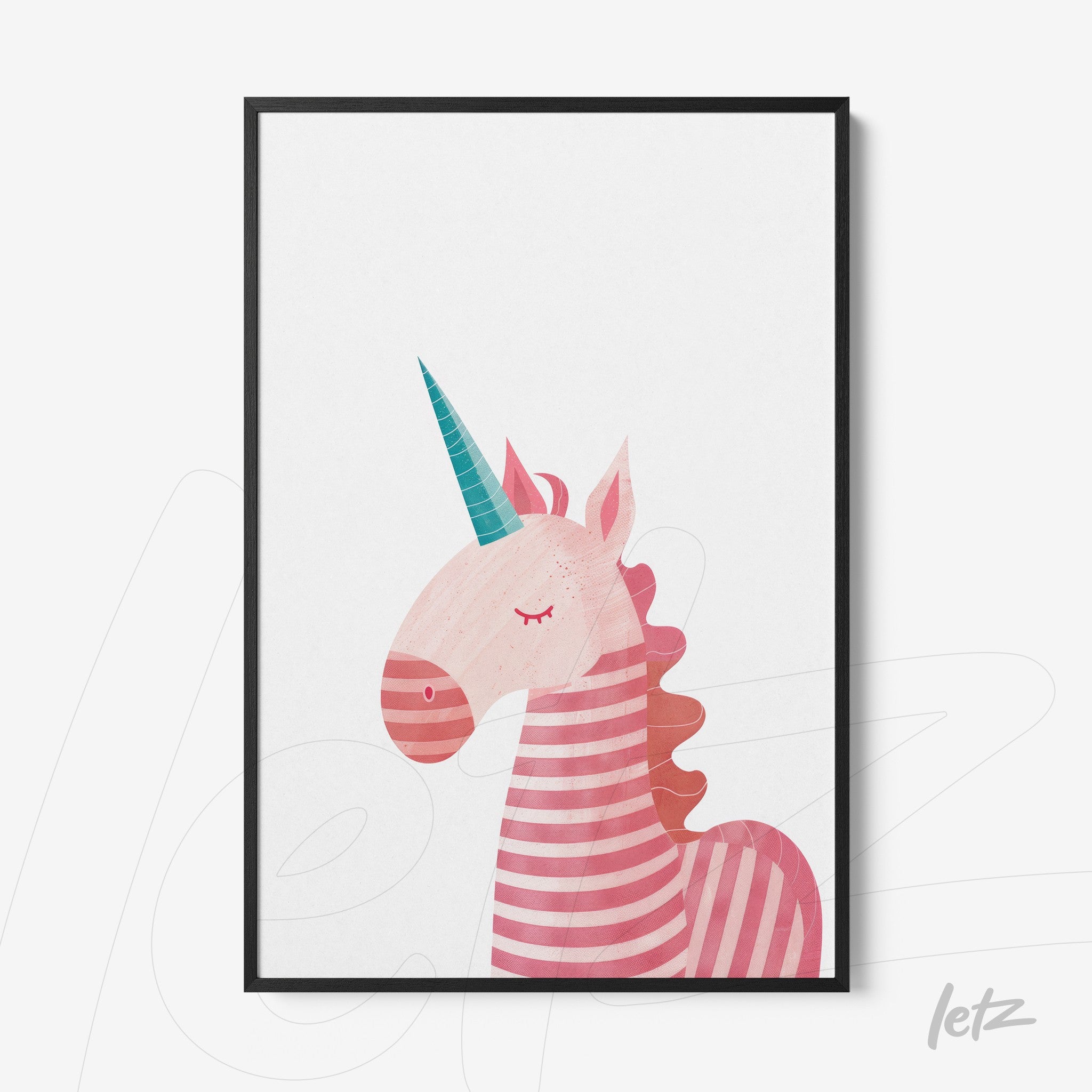 Letz-Quadro-Preview-Filete-Preta_animais-fofinhos-unicornio-1.jpg