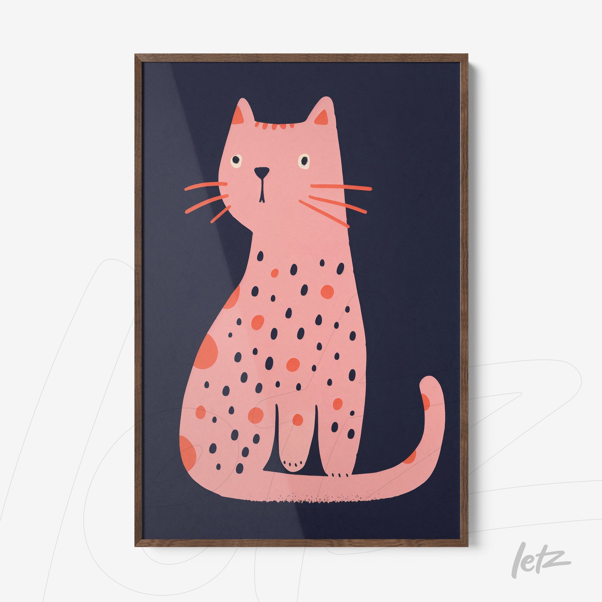 Letz-Quadro-Preview-Filete-com-Vidro-Freijo_animais-fofinhos-gato-rosa-2.jpg