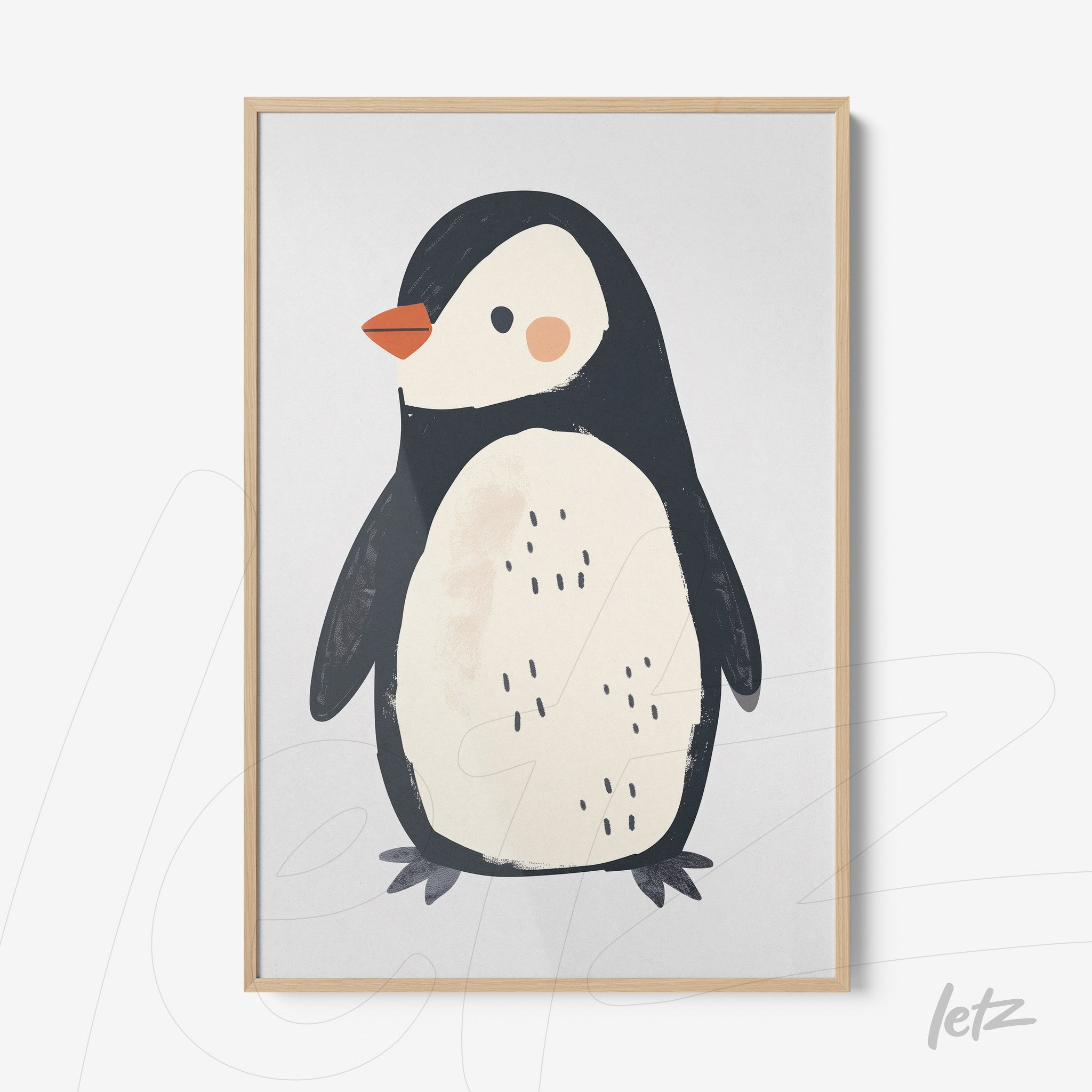 Letz-Quadro-Preview-Filete-com-Vidro-Natural_animais-fofinhos-pinguim-2.jpg