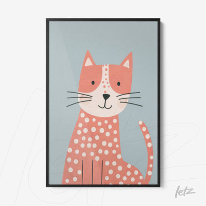 Letz-Quadro-Preview-Filete-com-Vidro-Preta_animais-fofinhos-gato-pintado-1.jpg