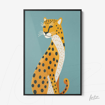Letz-Quadro-Preview-Filete-com-Vidro-Preta_animais-fofinhos-guepardo-1.jpg