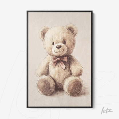 Letz-Quadro-Preview-Filete-com-Vidro-Preta_vintage-kid-ursinho-1.jpg
