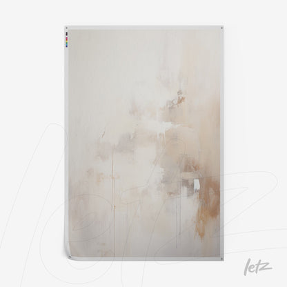 abstract artwork in neutral tones with subtle textures