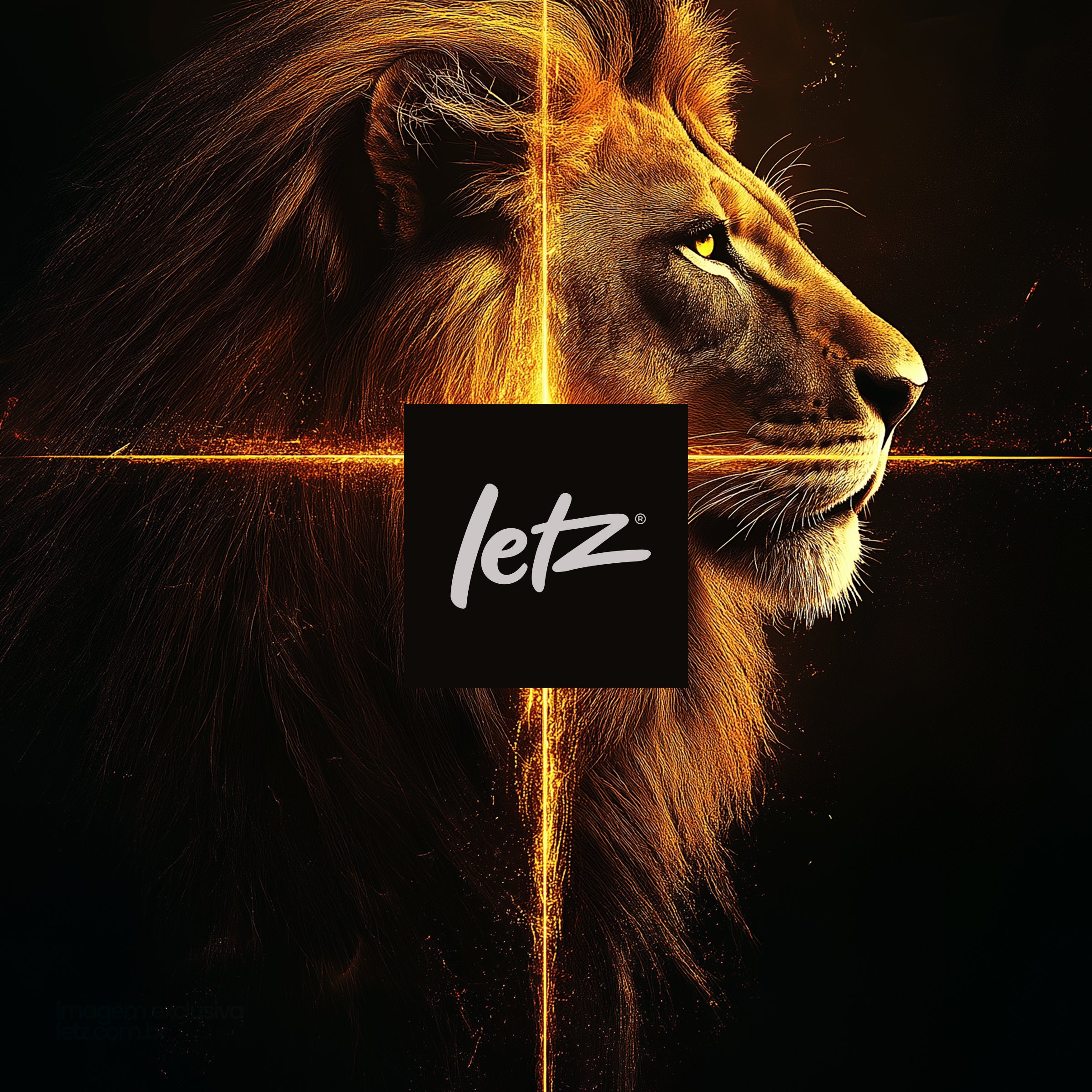 Leão Crucifixo de Luz