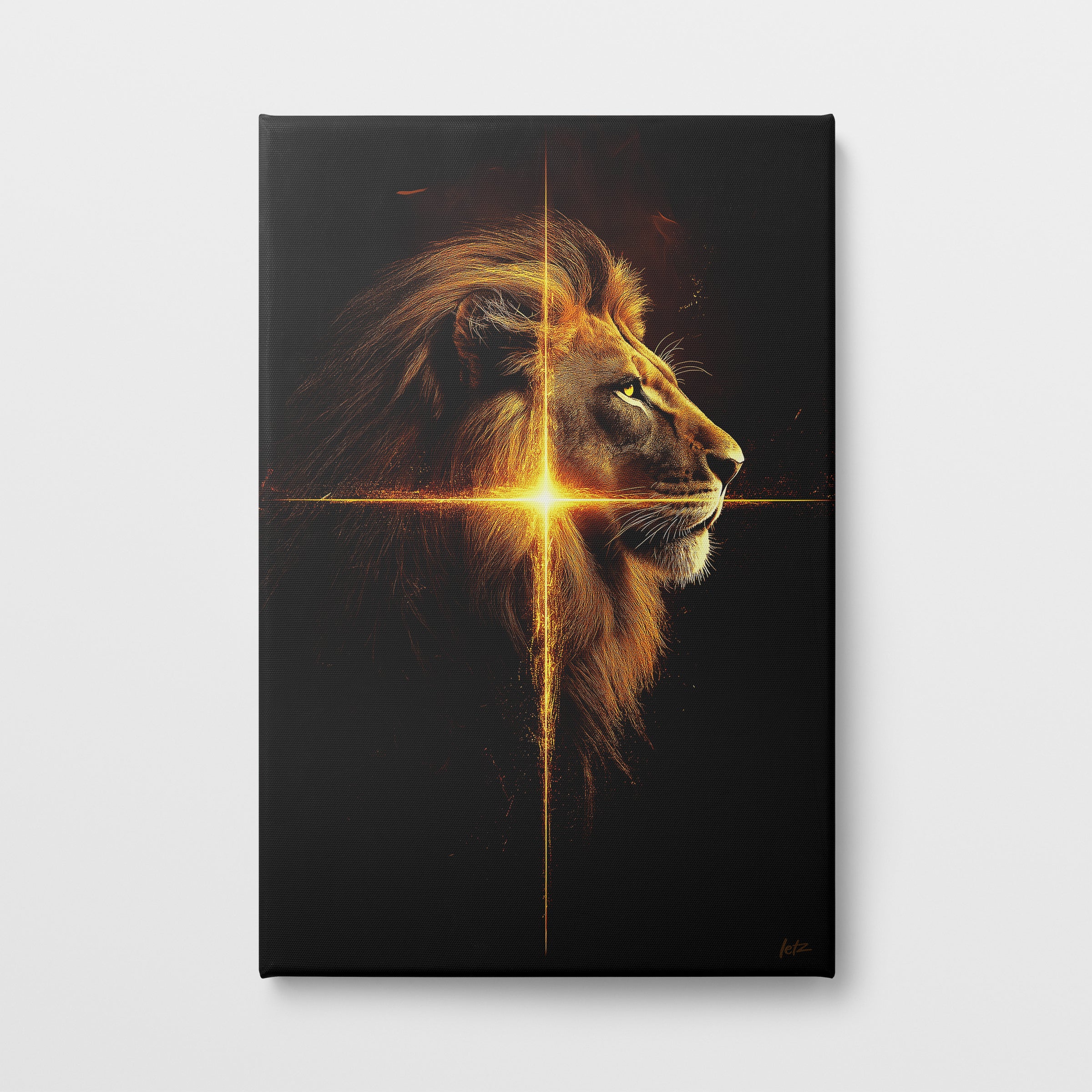 Leão Crucifixo de Luz