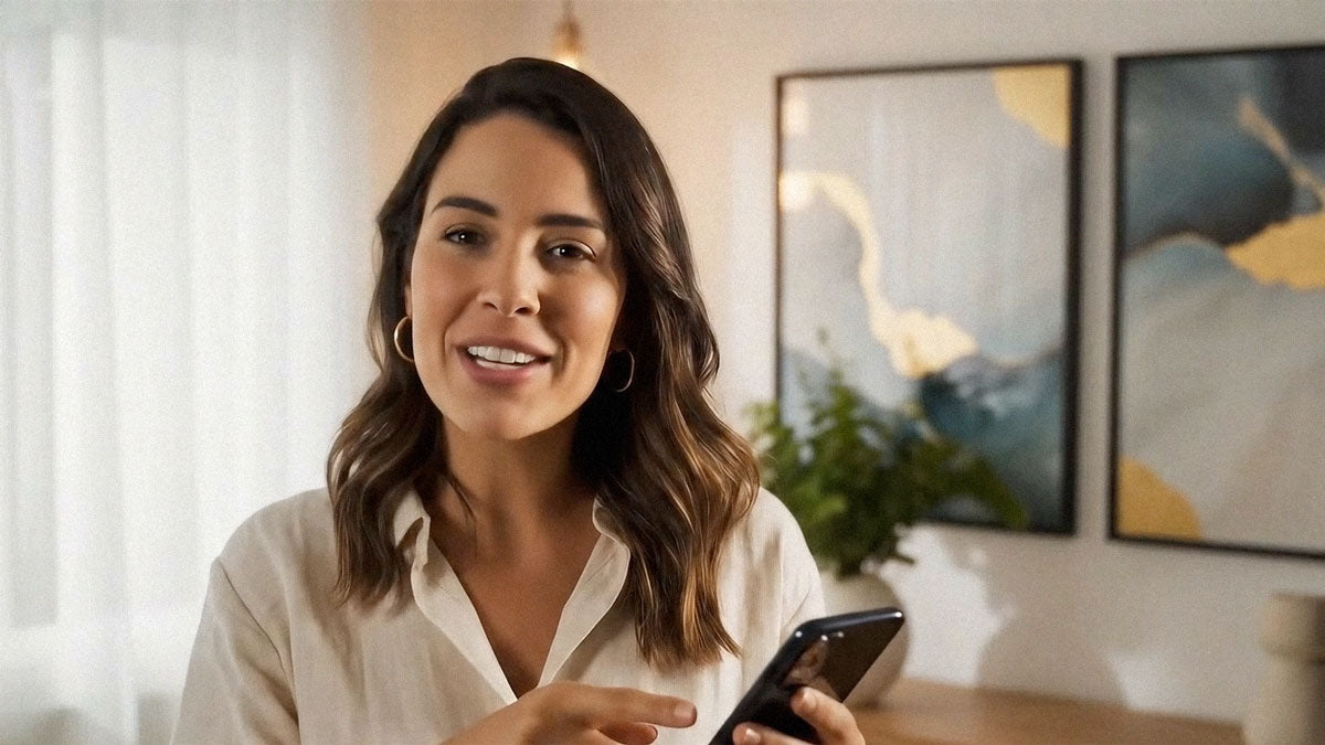 Load video: Letz's institutional video showcases custom frames created with Artistic Intelligence. People share moving stories about special occasions transformed into art with star maps and creative portraits. Includes examples of decorative frames with 3D styles, clay, and custom art.